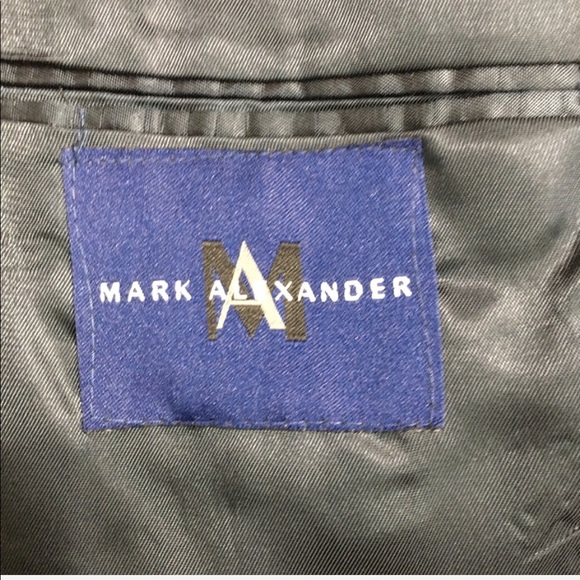 Mark Alexander 100% Virgin Wool Blue Blazer - Picture 4 of 6